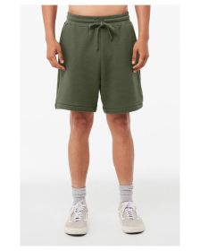 Bella + Canvas 3724 FWD Fashion Unisex Short (Color: MILITARY GREEN, size: 2XL)