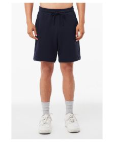 Bella + Canvas 3724 FWD Fashion Unisex Short (Color: Navy, size: M)